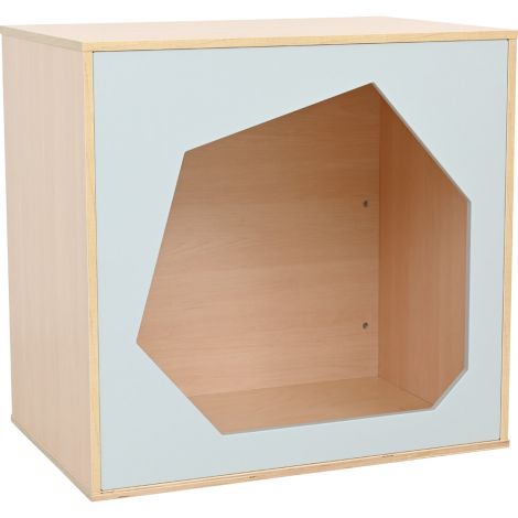 Colt de joaca de interior colectia Quadro, casuta gri, gradinita si scoala - imagine 6